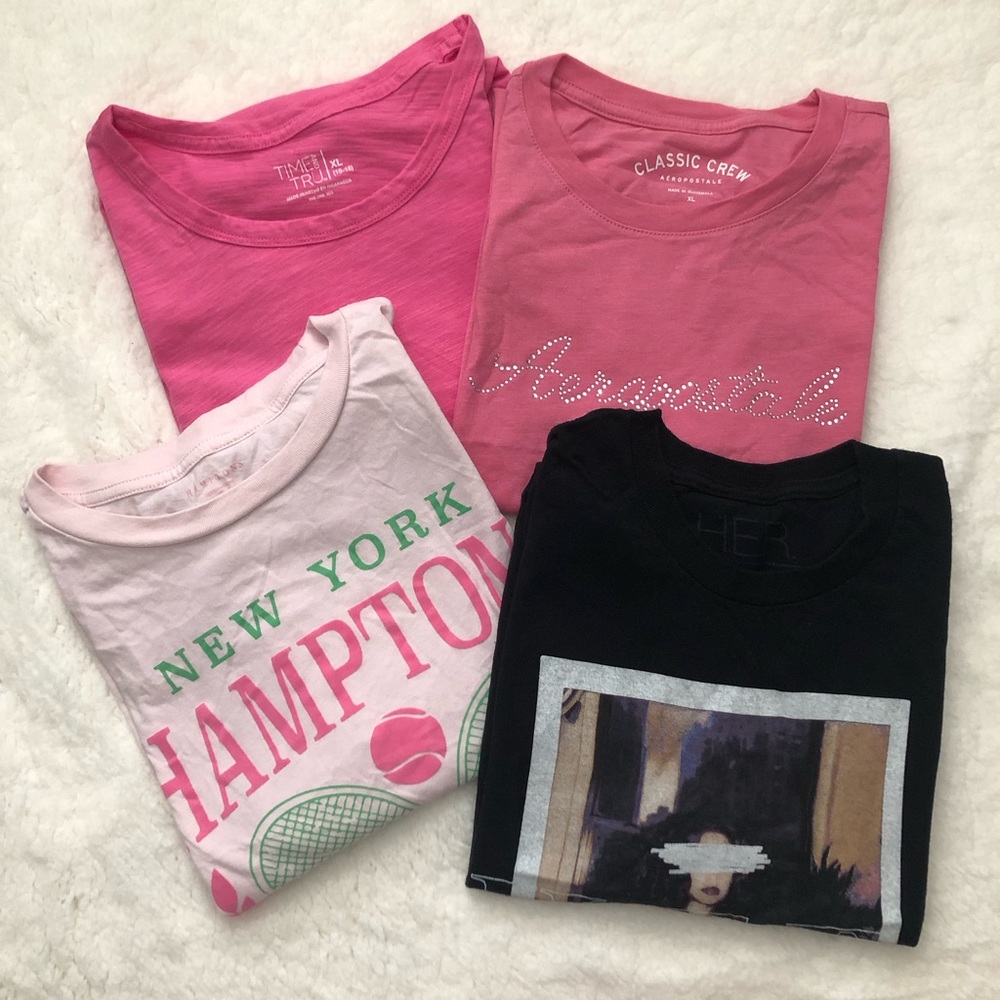 4 pack of tee shirts
